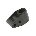 STEERING COLUMN SUPPORT WITH 2 HOLES- BLACK